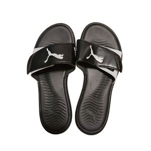Black Size 6 PUMA Flip Flops